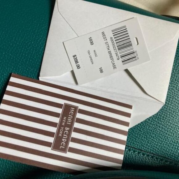 NEW! Henri Bendel W57th Briefcase Tote - Picture 6 of 6